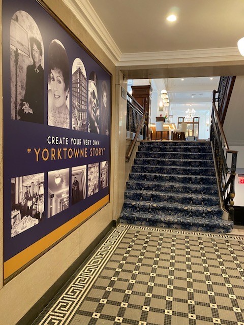 Hotel Yorktowne Interior Stairs